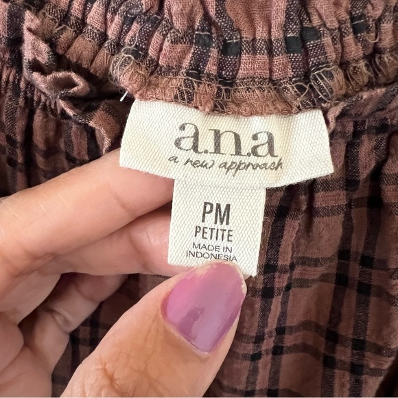 Puff sleeve peplum top Size MP - Picture 5 of 8